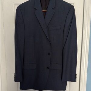 Michael Kors Blue Sport Coat with Notched Lapels